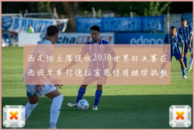 西足协主席提议2030世界杯决赛在西班牙举行德拉富恩特将继续执教国家队